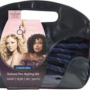 Curlformers Corkscrew Extra Long up to 22" of hair- Deluxe kit